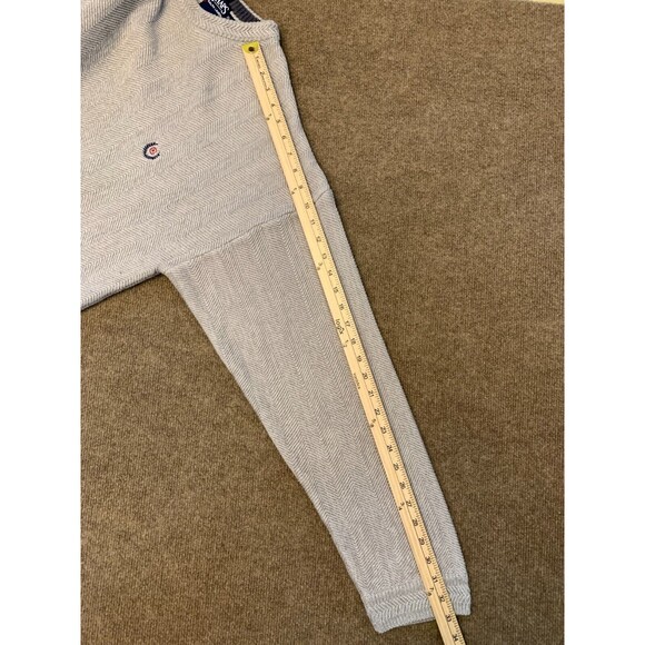 VTG Chaps Ralph Lauren Hand Framed Sweater Mens XL Herringbone Fisherman Knit - Picture 5 of 6